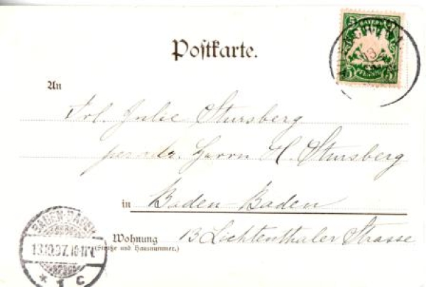 Mnichov - D 1897 95 001 ●